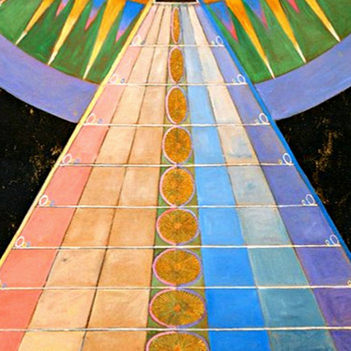 HILMA AF KLINT ALTARPIECE NO 1 RESTORED Coffee Mug Gallery Image 2