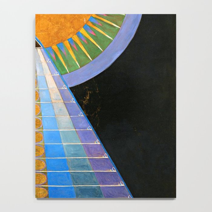 HILMA AF KLINT ALTARPIECE NO 1 RESTORED Notebook Gallery Image 4
