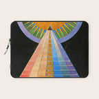 HILMA AF KLINT ALTARPIECE NO 1 RESTORED Laptop Sleeve Gallery Image 1