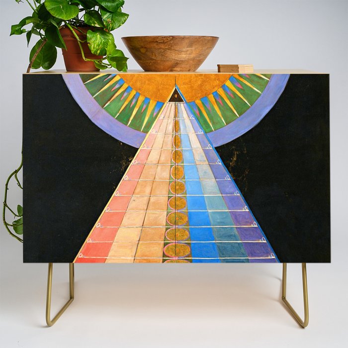 HILMA AF KLINT ALTARPIECE NO 1 RESTORED Credenza Gallery Image 1