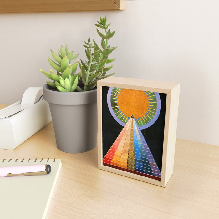 HILMA AF KLINT ALTARPIECE NO 1 RESTORED Mini Art Print Gallery Image 2