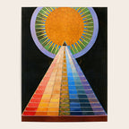 HILMA AF KLINT ALTARPIECE NO 1 RESTORED Poster Gallery Image 4