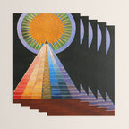 HILMA AF KLINT ALTARPIECE NO 1 RESTORED Wrapping Paper Gallery Image 3