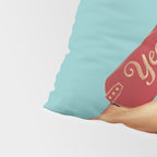 These Boots - Yee haw Cherry Red n Blue Pillow Sham Gallery Image 4