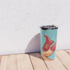 These Boots - Yee haw Cherry Red n Blue Travel Mug Gallery Image 4