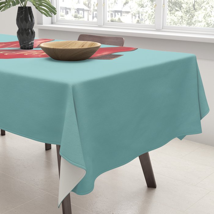 These Boots - Yee haw Cherry Red n Blue Tablecloth Gallery Image 3