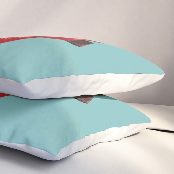 These Boots - Yee haw Cherry Red n Blue Pillow Sham Gallery Image 3