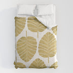 Elephant Ear Alocasia - Gold Palette Comforter Gallery Image 6