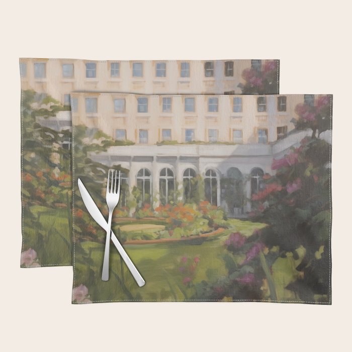 Grand hotel garden Placemat Gallery Image 1