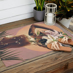 Floral beauty 3 Outdoor Rug Gallery Image 2