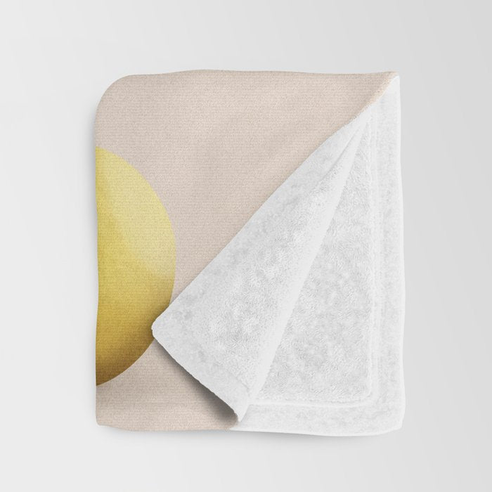Golden Citrus 1 Throw Blanket Gallery Image 3
