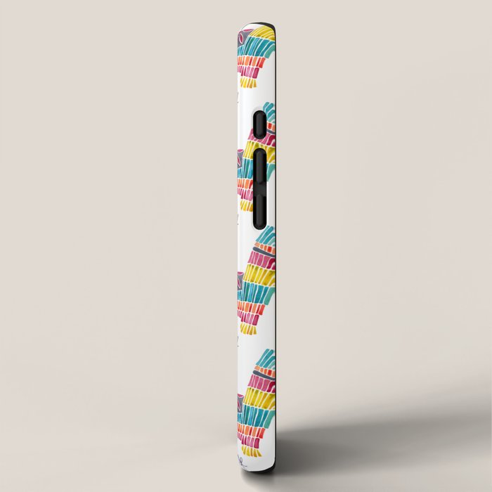 Mexican Donkey PinÌata - CMYK Palette iPhone Case Gallery Image 2