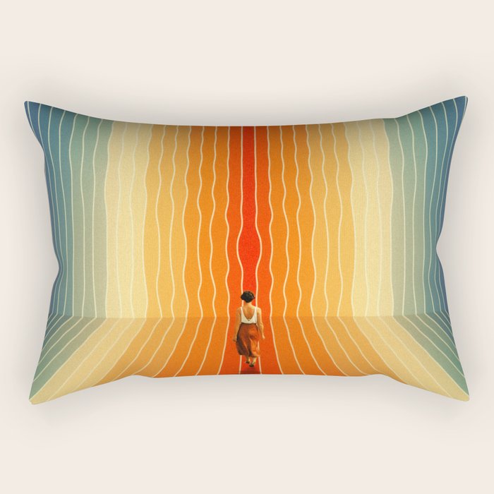 Summer, Here I Come Rectangular Pillow Gallery Image 2