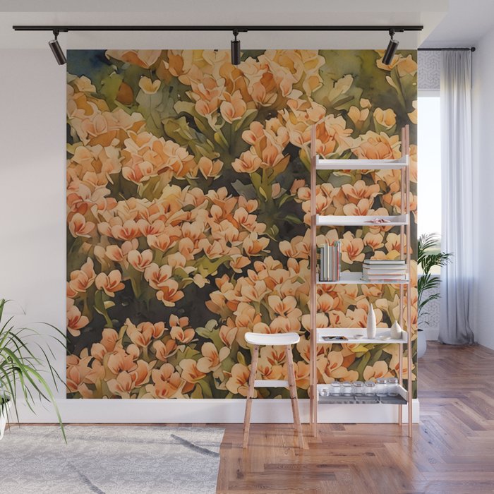 Orange Amarantis  Wall Mural Gallery Image 1