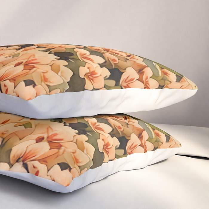 Orange Amarantis  Pillow Sham Gallery Image 3