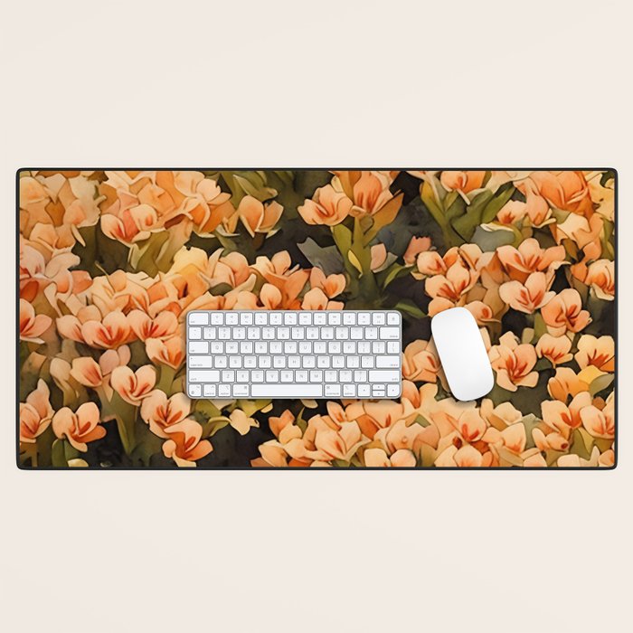 Orange Amarantis  Desk Mat Gallery Image 1