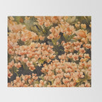 Orange Amarantis  Throw Blanket Gallery Image 2