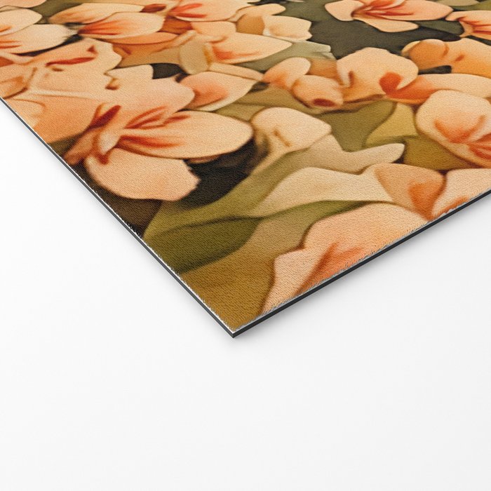 Orange Amarantis  Welcome Mat Gallery Image 2