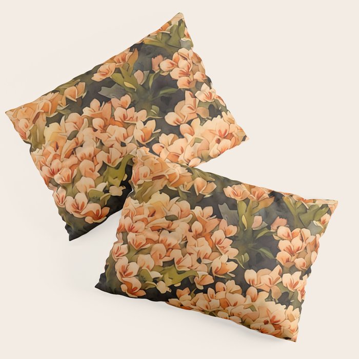 Orange Amarantis  Pillow Sham Gallery Image 1