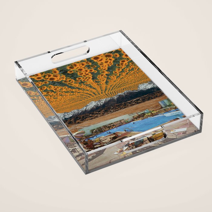 Sunny side up Acrylic Tray Gallery Image 1