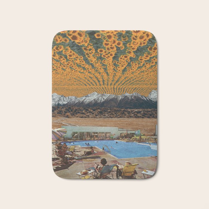 Sunny side up Bath Mat