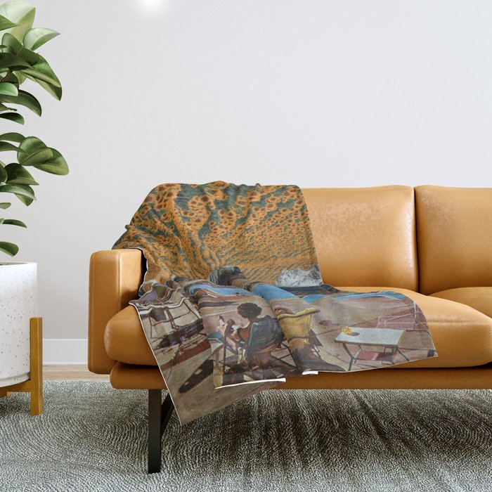 Sunny side up Throw Blanket Gallery Image 1