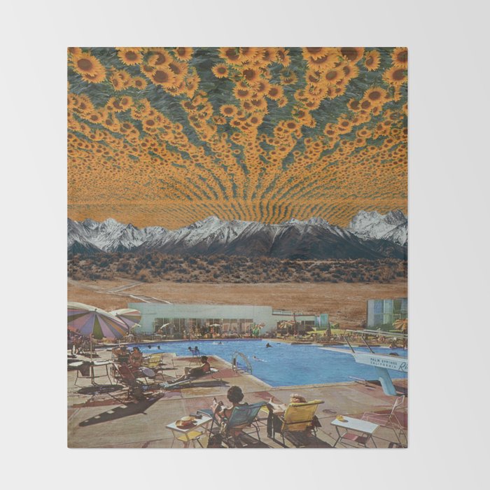 Sunny side up Throw Blanket Gallery Image 2
