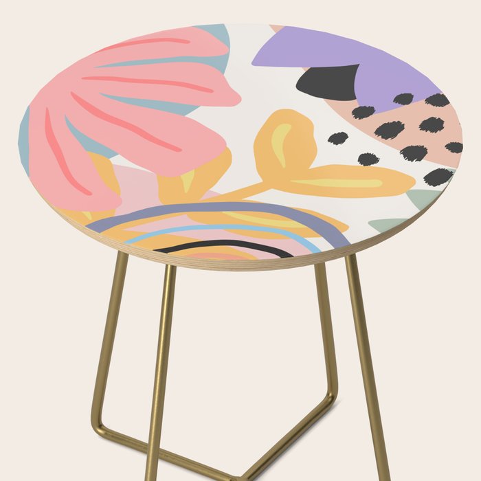 Flower Market Madrid, Pastel Edition Side Table Gallery Image 2