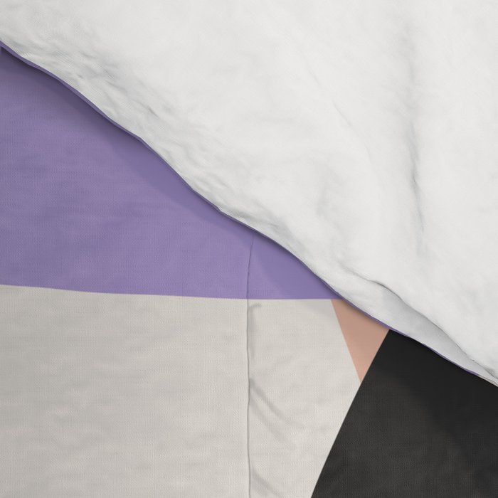 Flower Market Madrid, Pastel Edition Comforter Gallery Image 4