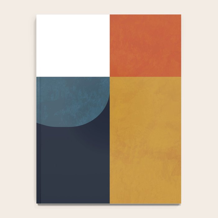 mid century abstract shapes fall winter 4 Notebook Gallery Image 4