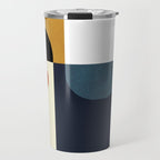 mid century abstract shapes fall winter 4 Travel Mug Gallery Image 1