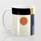 mid century abstract shapes fall winter 4 Coffee Mug Gallery Image 3