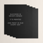 Success is never owned Wrapping Paper Gallery Image 3