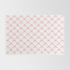 Bows & Ribbons Pattern VIII Y2K Pink Rug Gallery Image 2