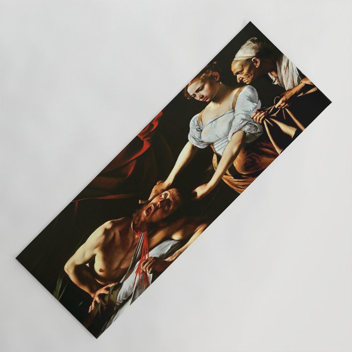 Caravaggio - Judith Beheading Holofernes Yoga Mat Gallery Image 1