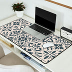 Dark Faux Tile Desk Mat Gallery Image 2