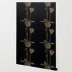 Black And Gold Poppies Wallpaper Gallery Image 2