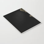 Black And Gold Poppies Notebook Gallery Image 3