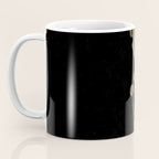Black And Gold Poppies Coffee Mug Gallery Image 3