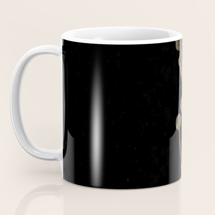 Black And Gold Poppies Coffee Mug Gallery Image 3