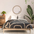 Abstract line art 159 Comforter Gallery Image 3