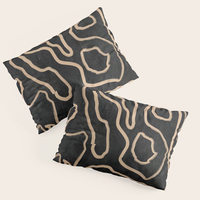 Abstract line art 159 Pillow Sham Gallery Image 3
