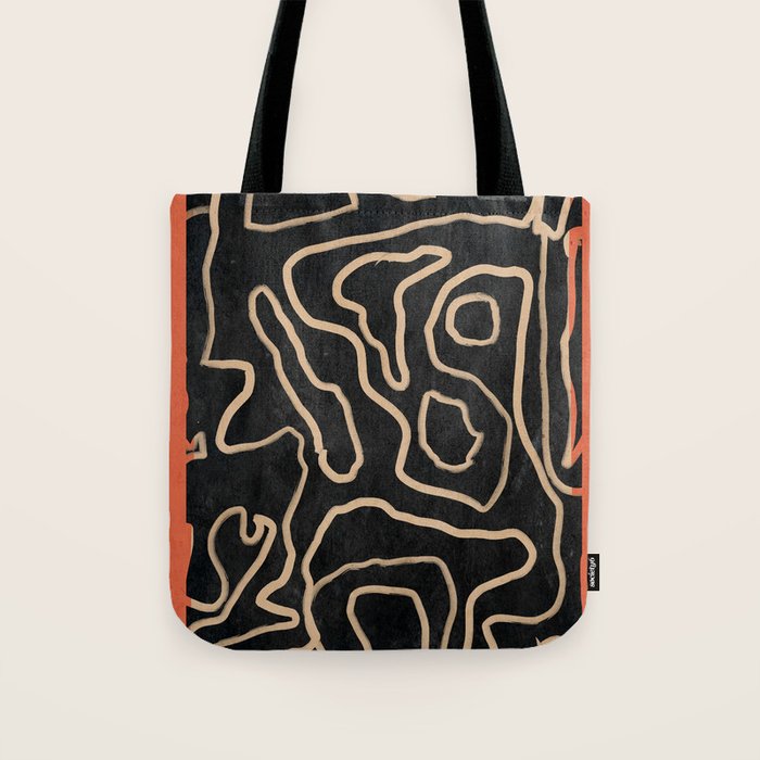 Abstract line art 159 Tote Bag Gallery Image 1