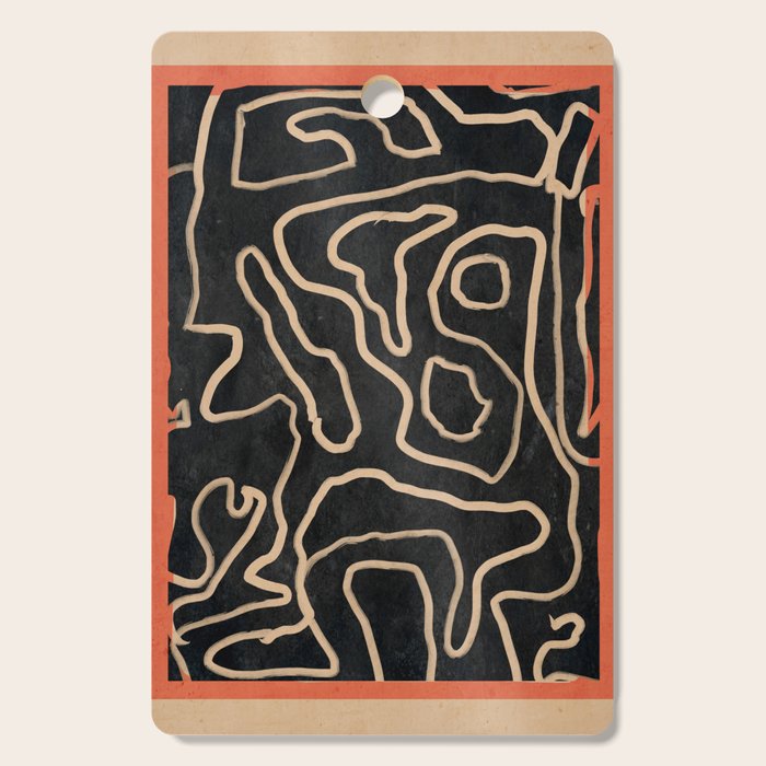 Abstract line art 159 Cutting Board Gallery Image 1