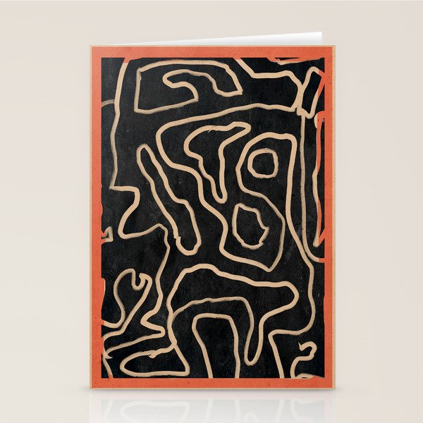 Abstract line art 159 Stationery Card Gallery Image 2