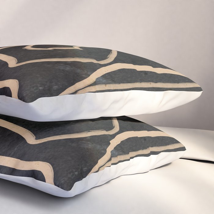 Abstract line art 159 Pillow Sham Gallery Image 3