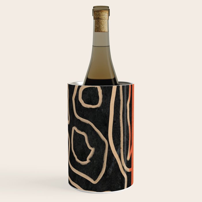Abstract line art 159 Wine Chiller Gallery Image 3