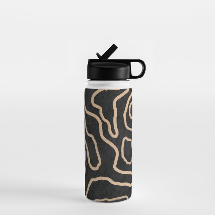Abstract line art 159 Water Bottle Gallery Image 1