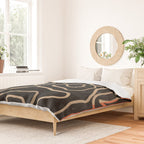 Abstract line art 159 Duvet Cover Gallery Image 2