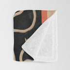 Abstract line art 159 Throw Blanket Gallery Image 3